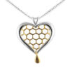 Honeycomb Heart - Lavaggi Fine Jewelry