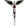 Birthstone Angel Necklace - Lavaggi Fine Jewelry