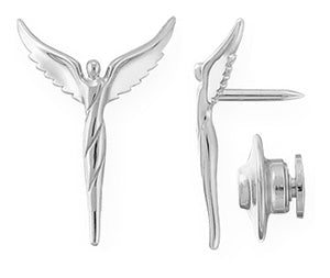 Petite Angel Lapel Pin - Lavaggi Fine Jewelry