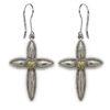 Petite My Hero Cross Earrings - Lavaggi Fine Jewelry