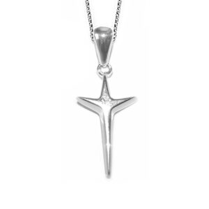 Petite Uplifting Cross - Lavaggi Fine Jewelry